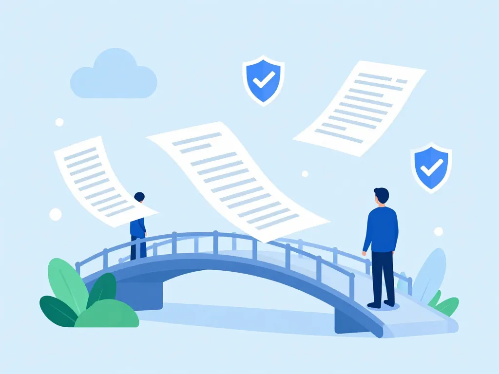 Illustration symbolique fonctionnement declarationexpertise.fr