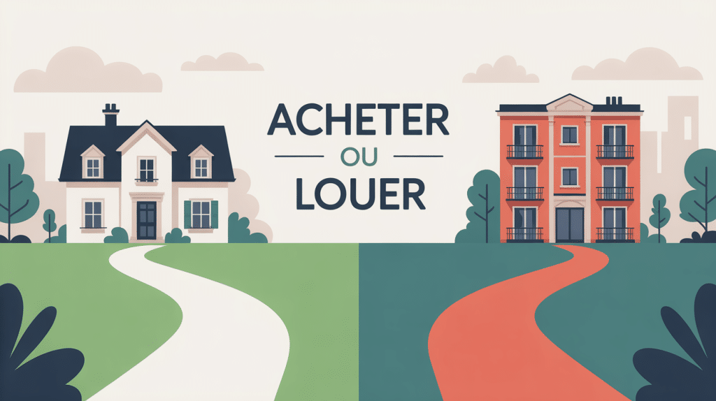 devenir propriétaire ou rester locataire, illustration choix immobilier