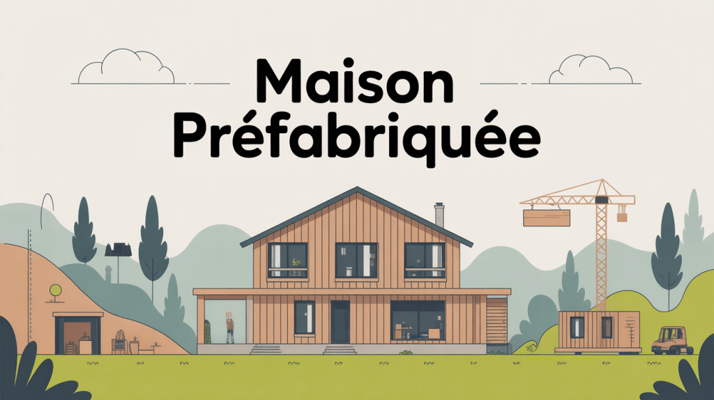 prix des maison préfabriquée illustration styles et étapes