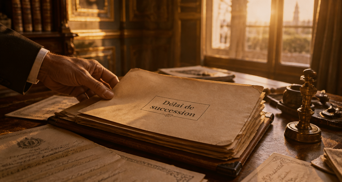 combien de temps un notaire peut garder l'argent d'une succession, bureau notaire, dossier ancien