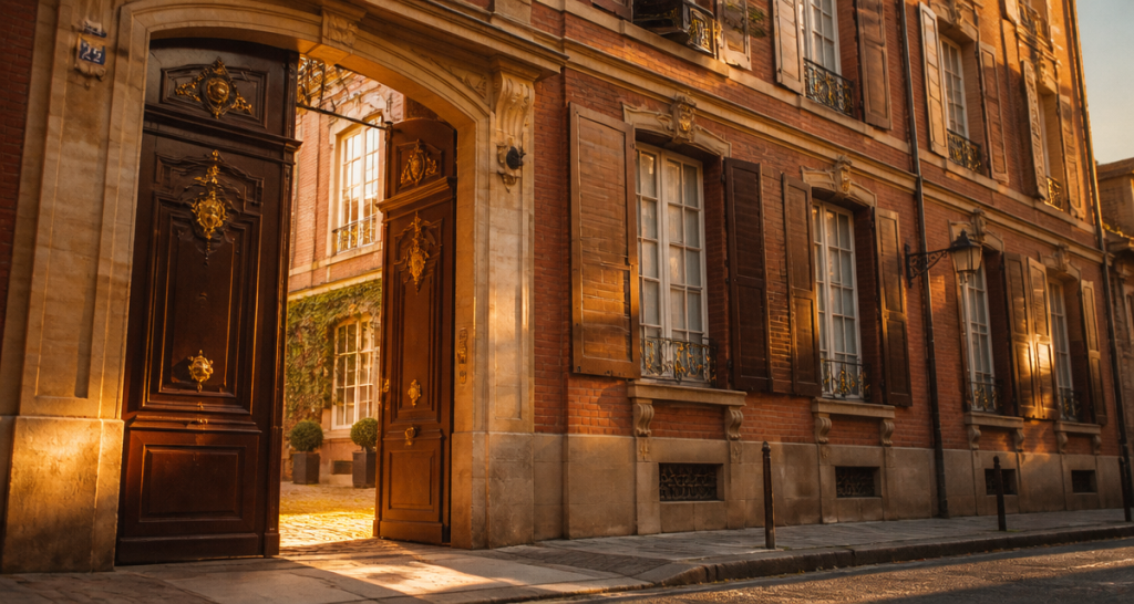 toulouse immobilier luxe facade hotel particulier
