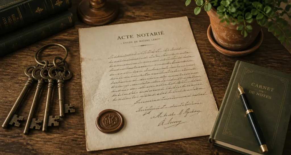peut on modifier une donation avec usufruit acte notarié clés