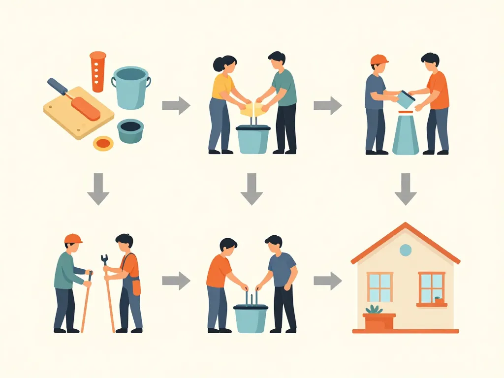 étapes tutoriels bricole-facilement.fr amélioration maison
