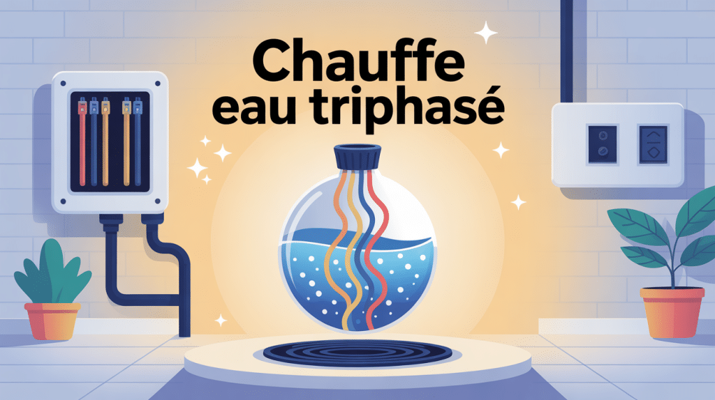 chauffe eau triphasé visuel sécurité et confort
