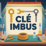 illustration clé imbus sur plan de travail