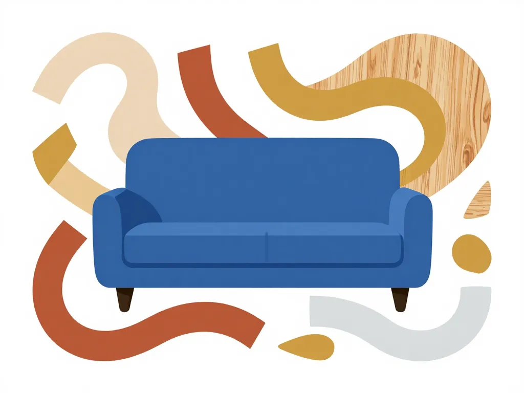 associations couleurs deco salon canape bleu