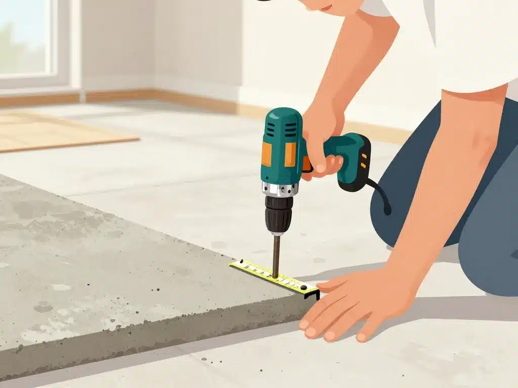 verification mesure epaisseur plaque beton maison phenix