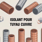 illustration isolant tuyau cuivre efficacité énergétique