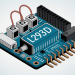 l293d contrôle moteur Arduino illustration