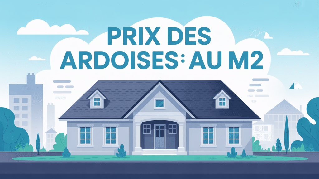 illustration prix des ardoises au m2 toiture façade