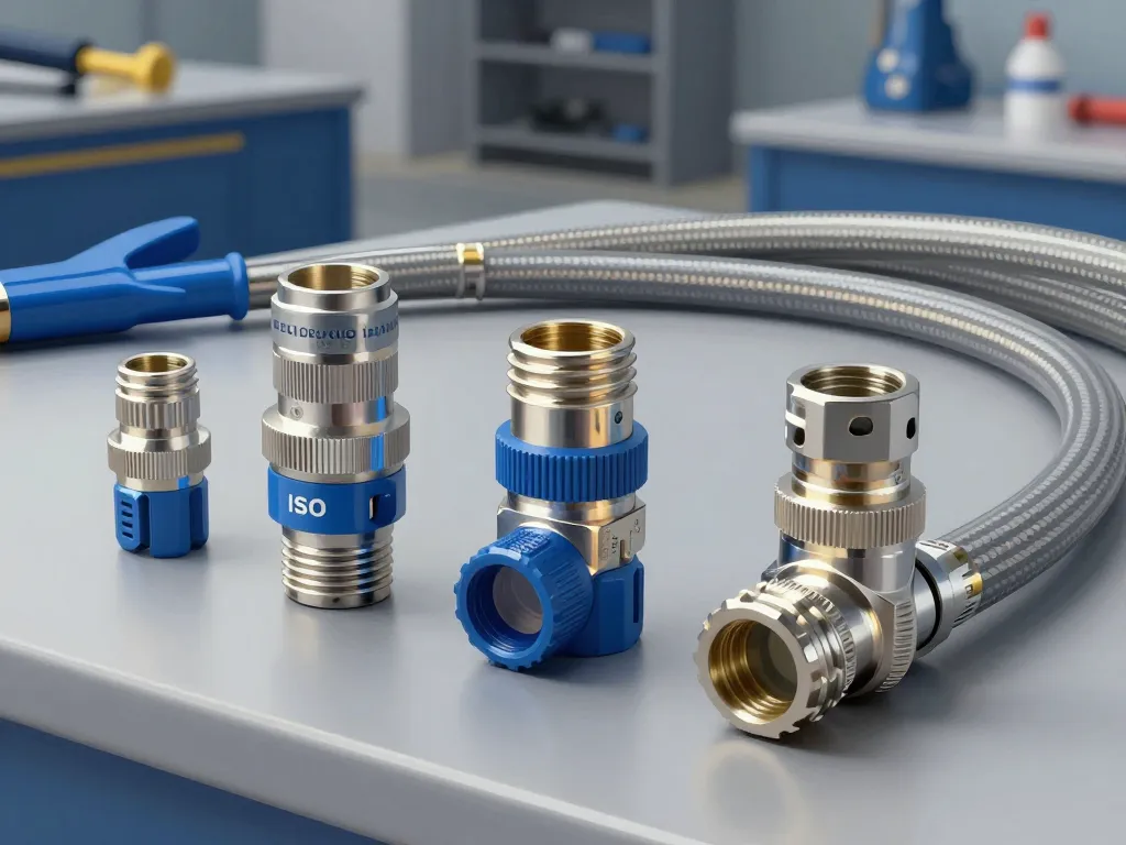 raccord rapide compresseur différents types et profils