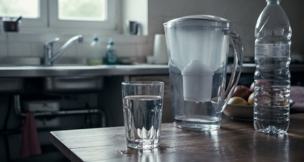 inconvenient de l eau du robinet verre cuisine