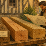 achat bois pour colombage poutres chêne douglas mélèze