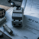 branchement avant compteur linky sur plan technique