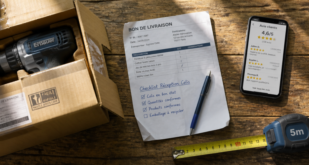 central brico avis colis et outils