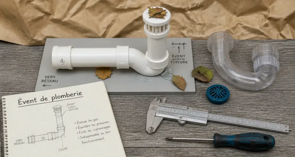 Event plomberie : tuyau PVC, siphon et solutions anti-odeurs d’égout