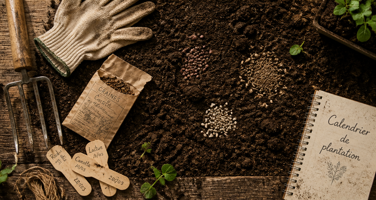 que peut on planter dans le jardin en ce moment outils graines