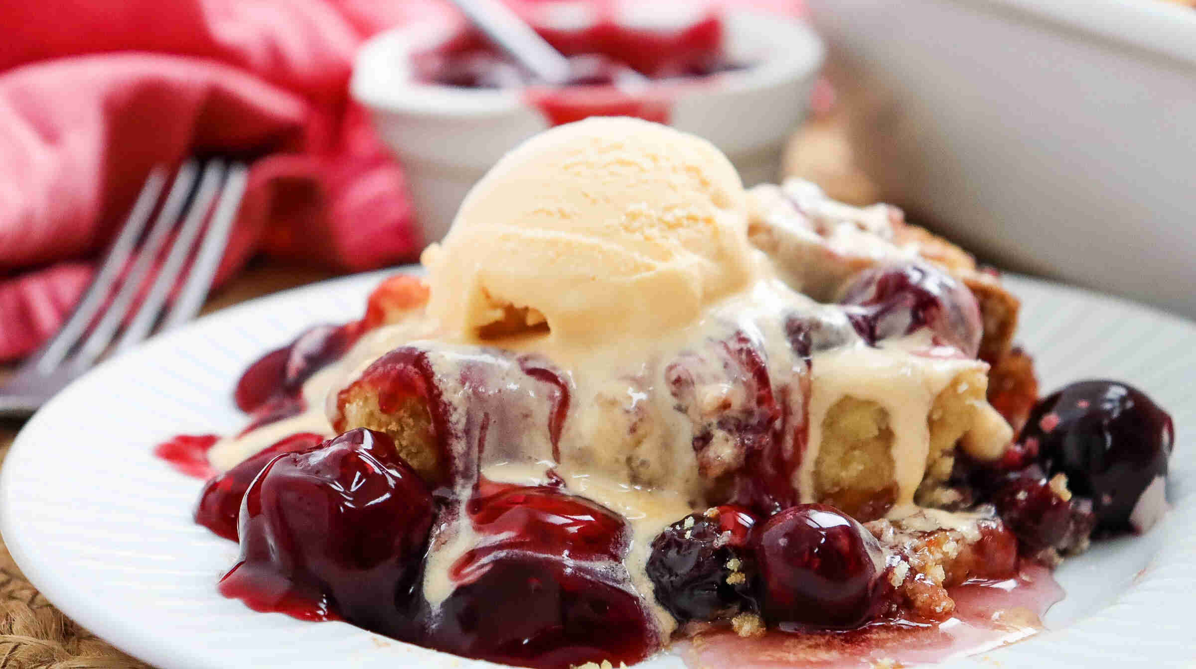 Cherry dump cake recipe