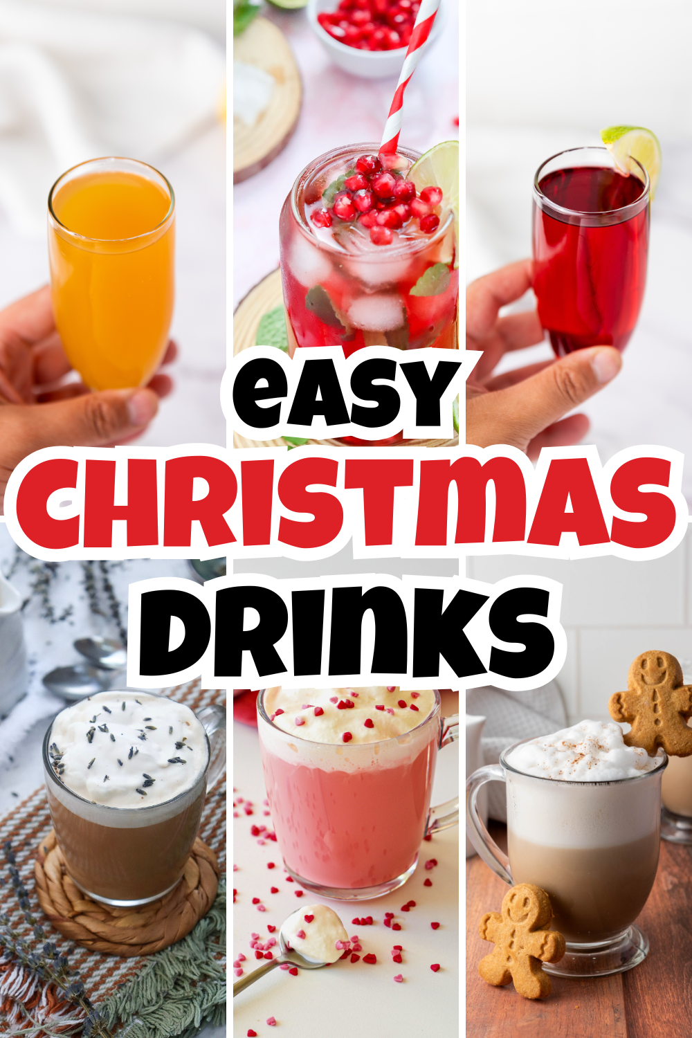 Festive Christmas drinks – easy holiday drink ideas