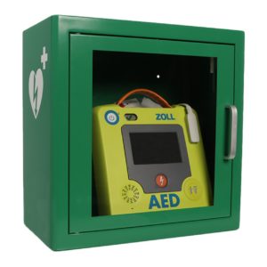 Custodia a muro CompactCase verde - interno