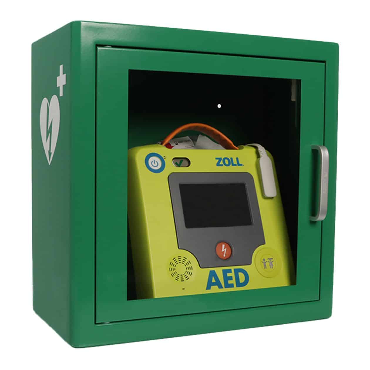 Custodia a muro CompactCase verde - interno