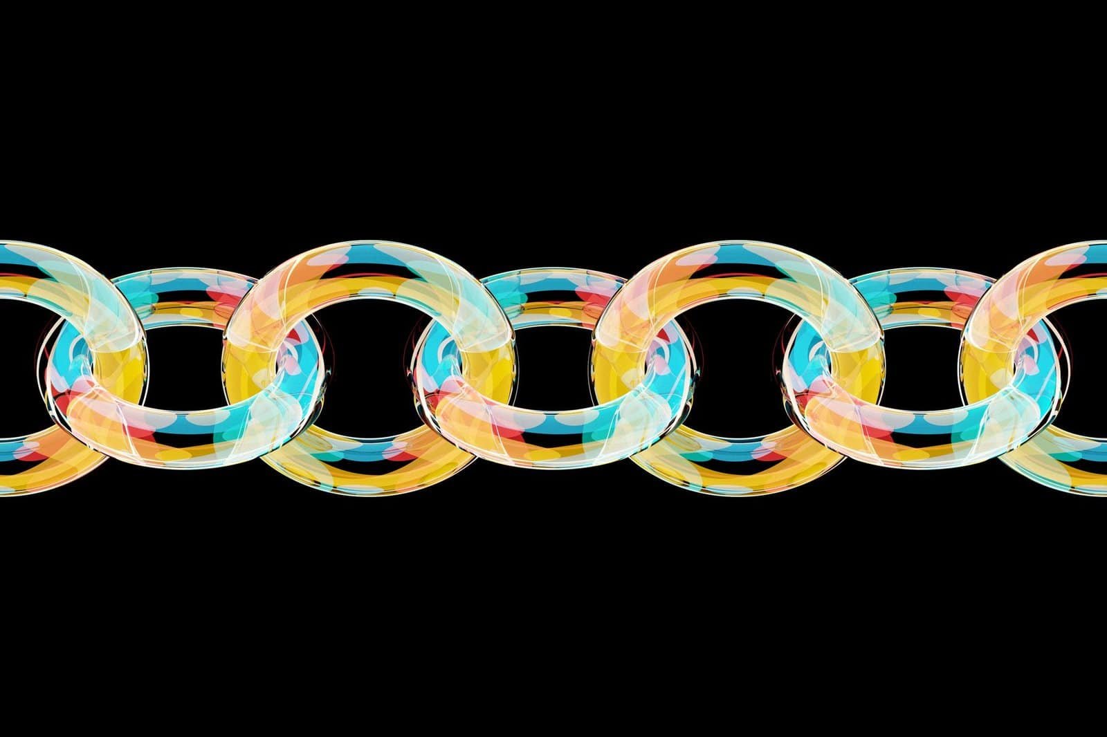 Chains, bound together