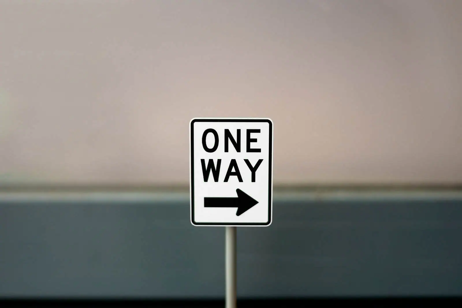 One Way Sign