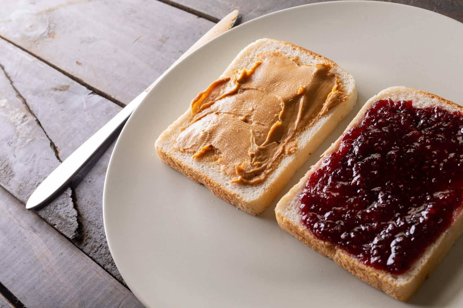 Peanut butter and Jelly sandwich