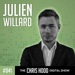The Chris Hood Show Chris Hood professional portrait for digital show promotion, featuring a sharp look and confident expression, promoting his podcast and online branding.