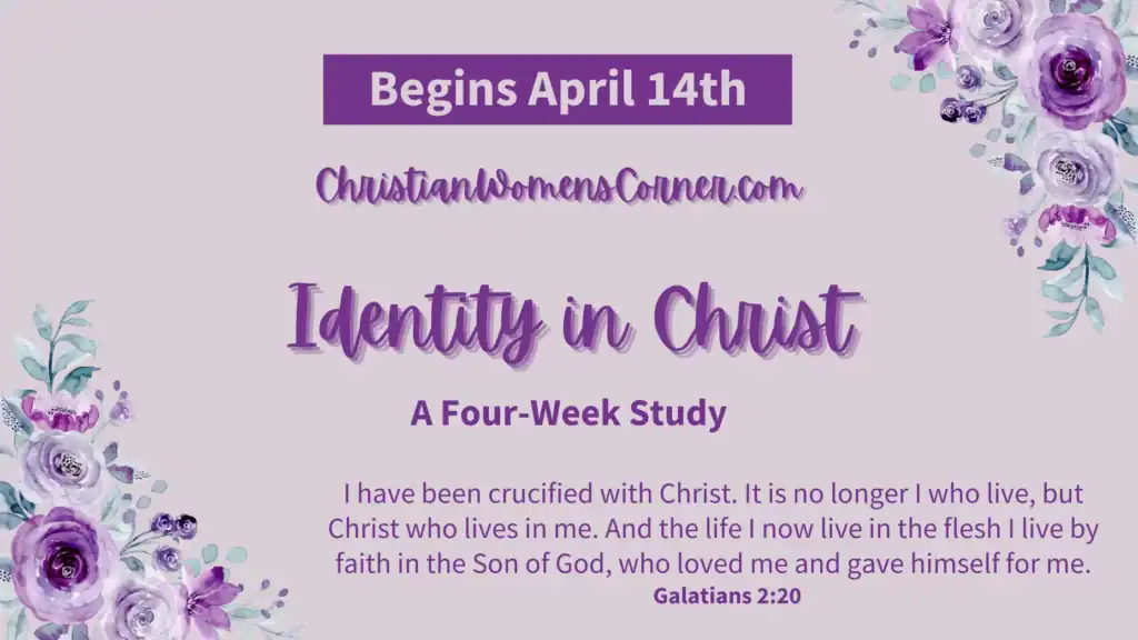 Identity in Christ Bible Study Identity in Christ Bible Study