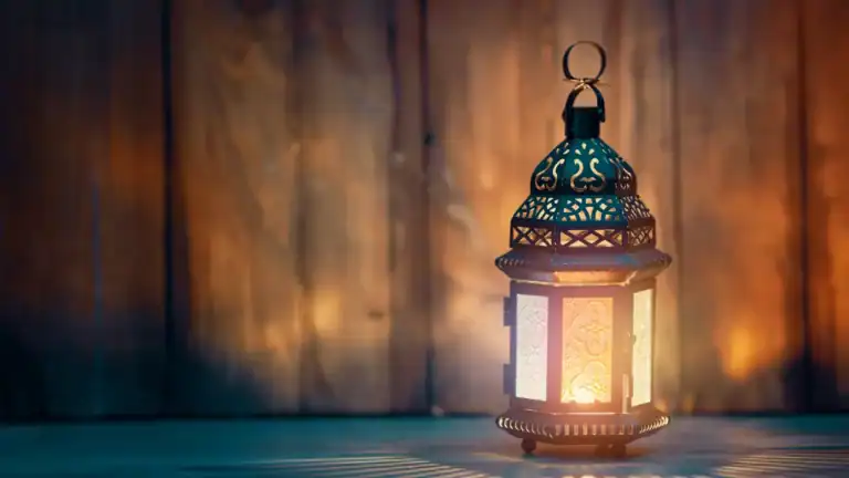 A old fashioned lantern lit up symbolizing that you must let your light shine
