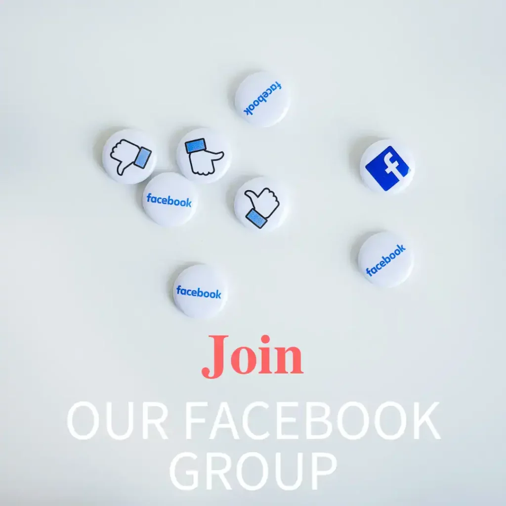 Buttons with the Facebook logo on them