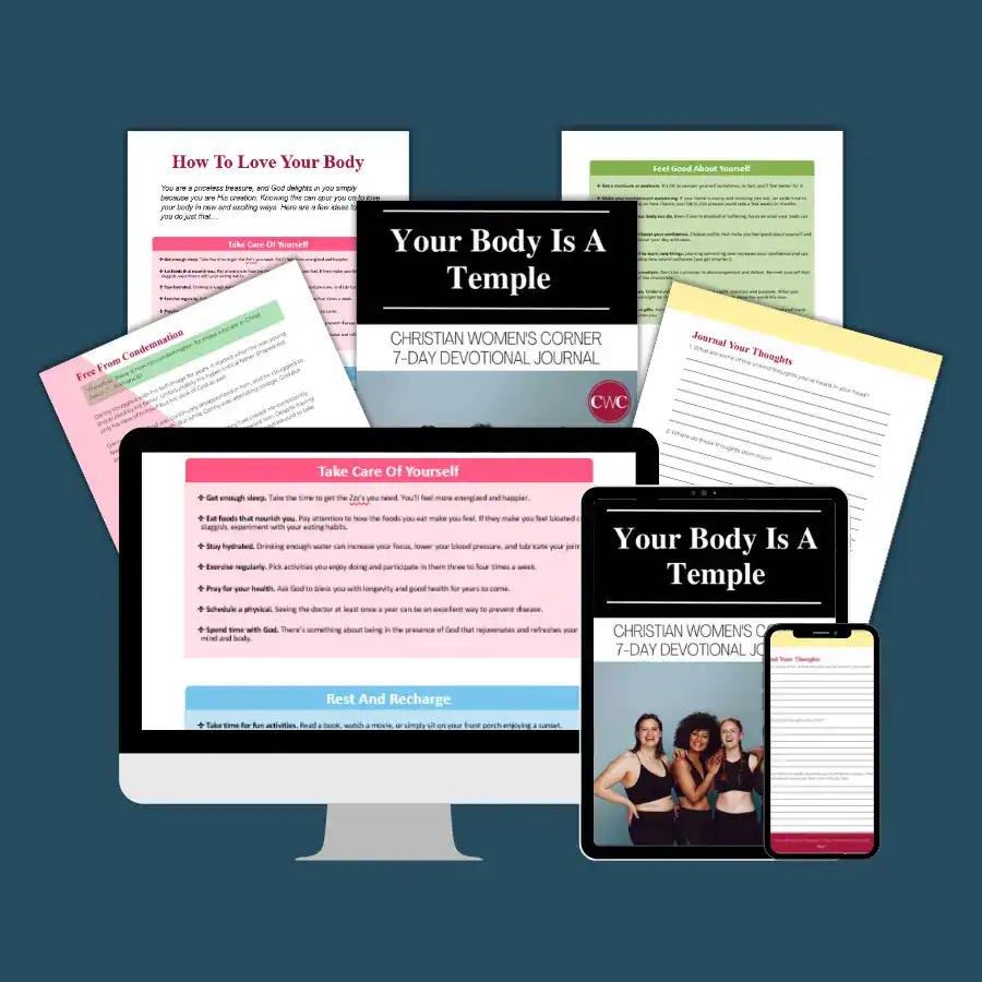 Your Body Is A Temple Of The Holy Spirit 7 Day Devotional Journal