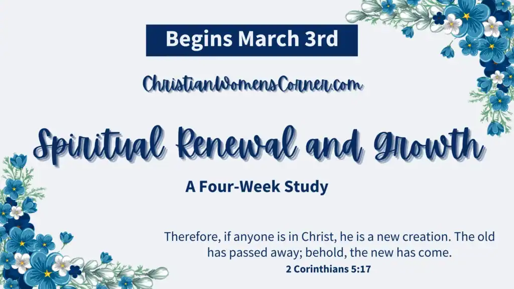 Spiritual Renewal and Growth Bible Study