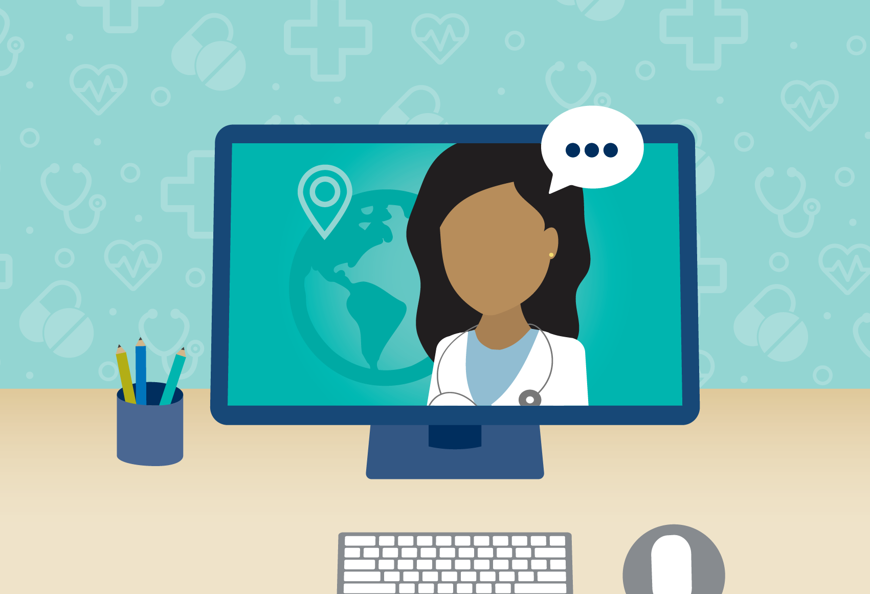 virtual visit with pediatrician