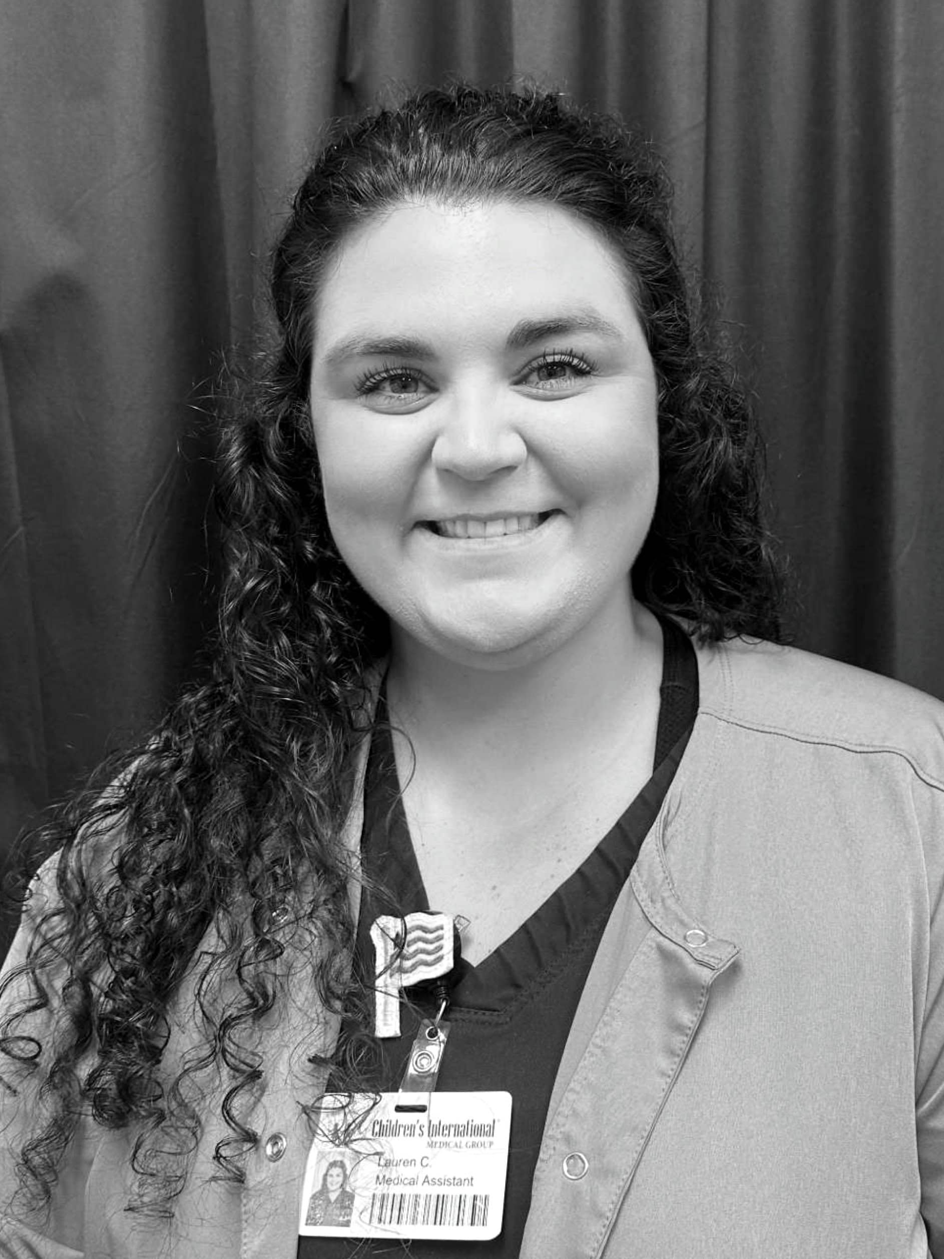 pediatric clinic manager Lauren
