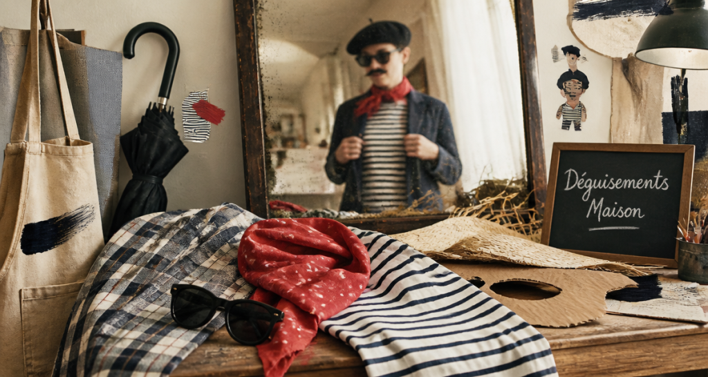 déguisement simple sans achat avec vêtements du quotidien