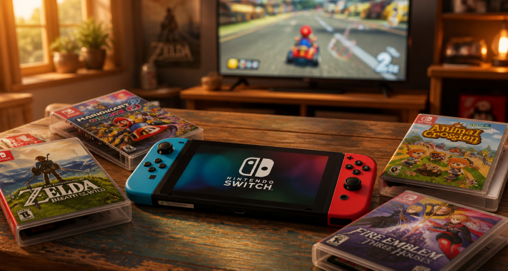 meilleur jeu nintendo switch sur table