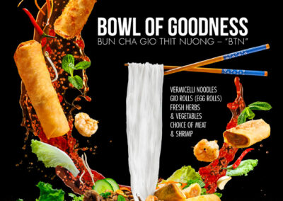 cinecrown-food-photo-gold-pops-gio-rolls-vermicelli-pork-noodle