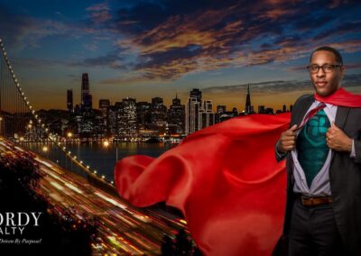 CineCrown-Logo-design-branding-fordy-realty-superhero-red-cape-sf