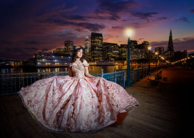 cinecrown-quinceanera-photographer-san-francisco-pier7-sunset
