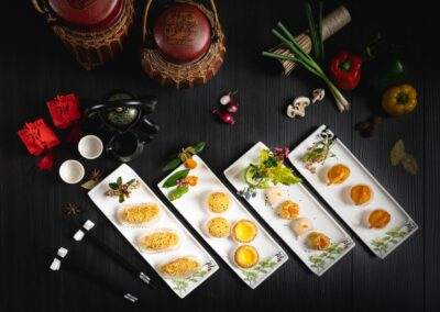 Chinese new year desserts.