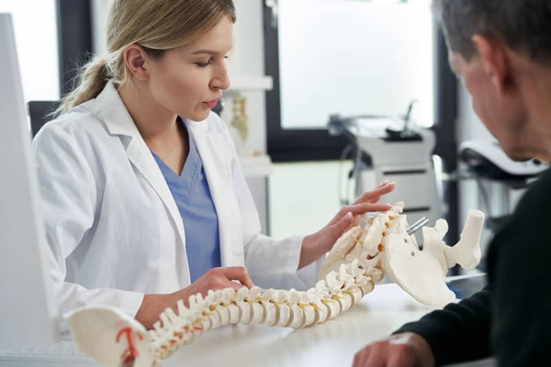 clapham chiropractor discussing chiropractic care