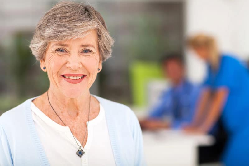 elderly chiropractic patient