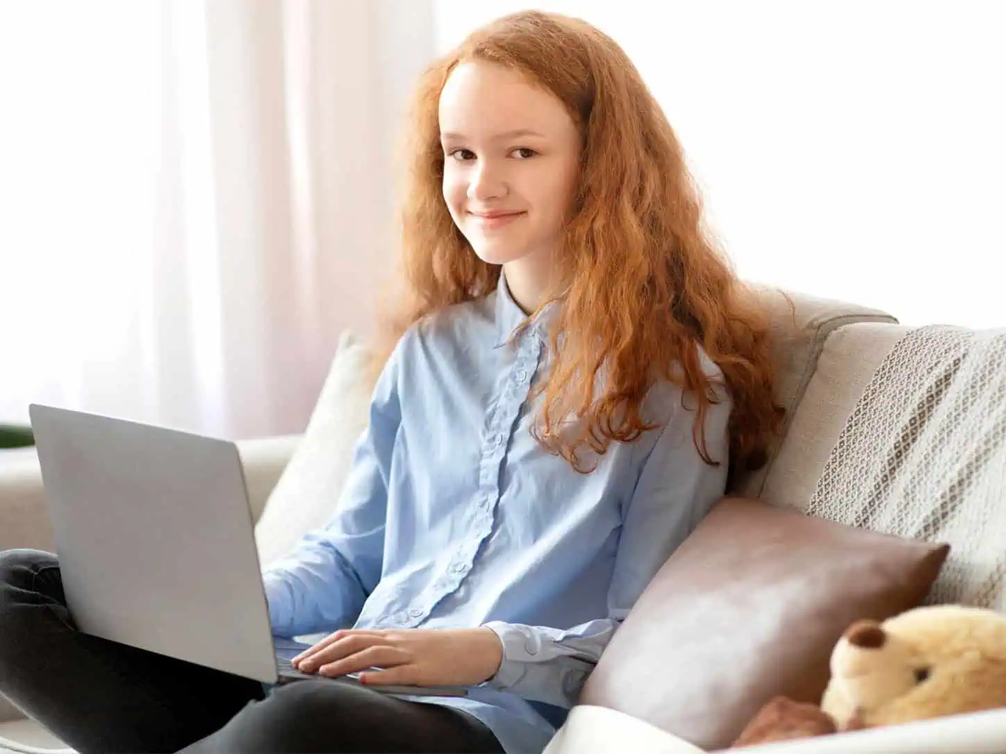 young chiropractic patient