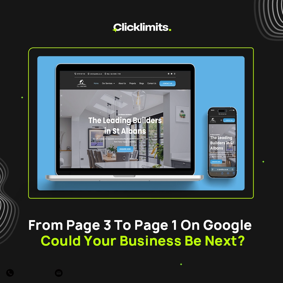 Construction Website Design St Albans