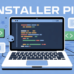 Installer pip visuel ordinateur avec code et packages