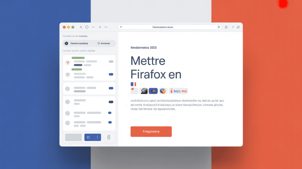 Mettre en francais firefox depuis menu parametres