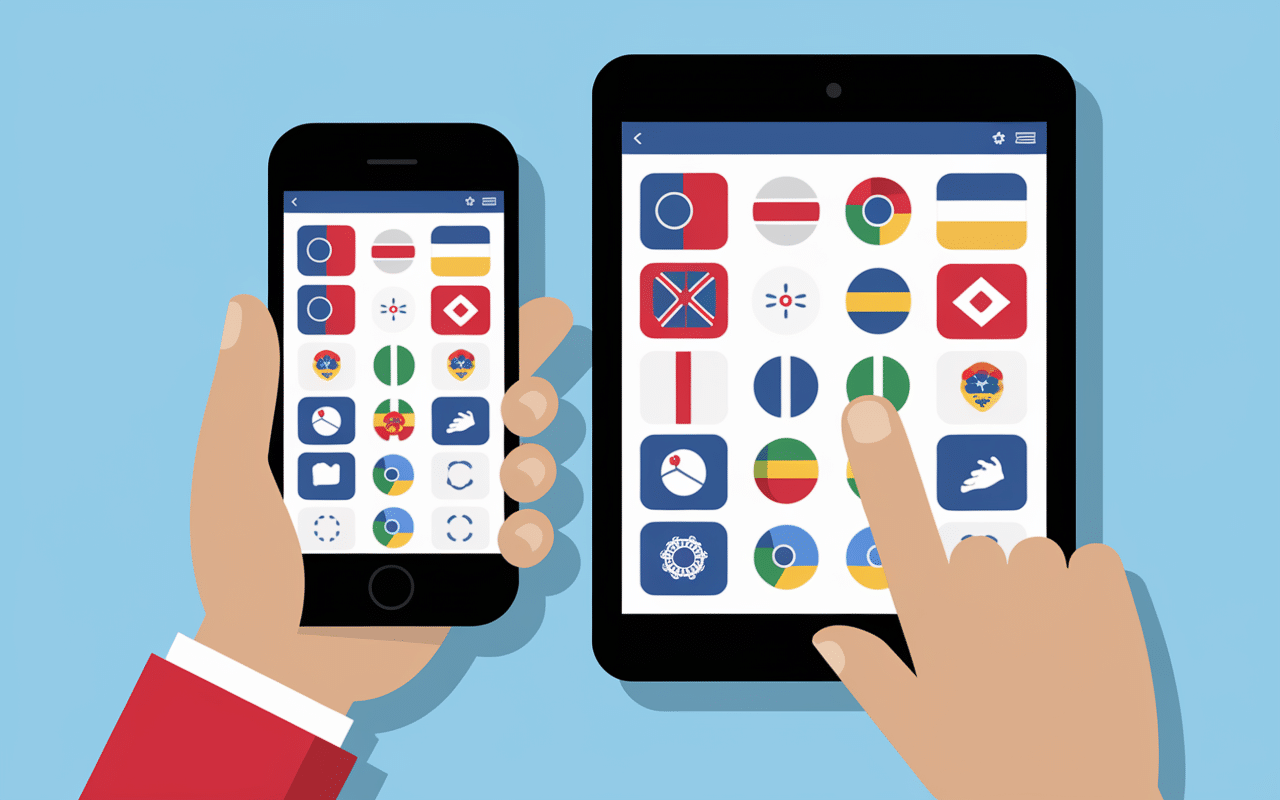 Changer langue Firefox français mobile