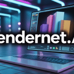 rendernet.ai rendu visuel 3d high tech holographique